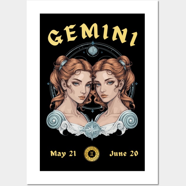 Perfect Gift For a Gemini Wall Art by Ironclaw